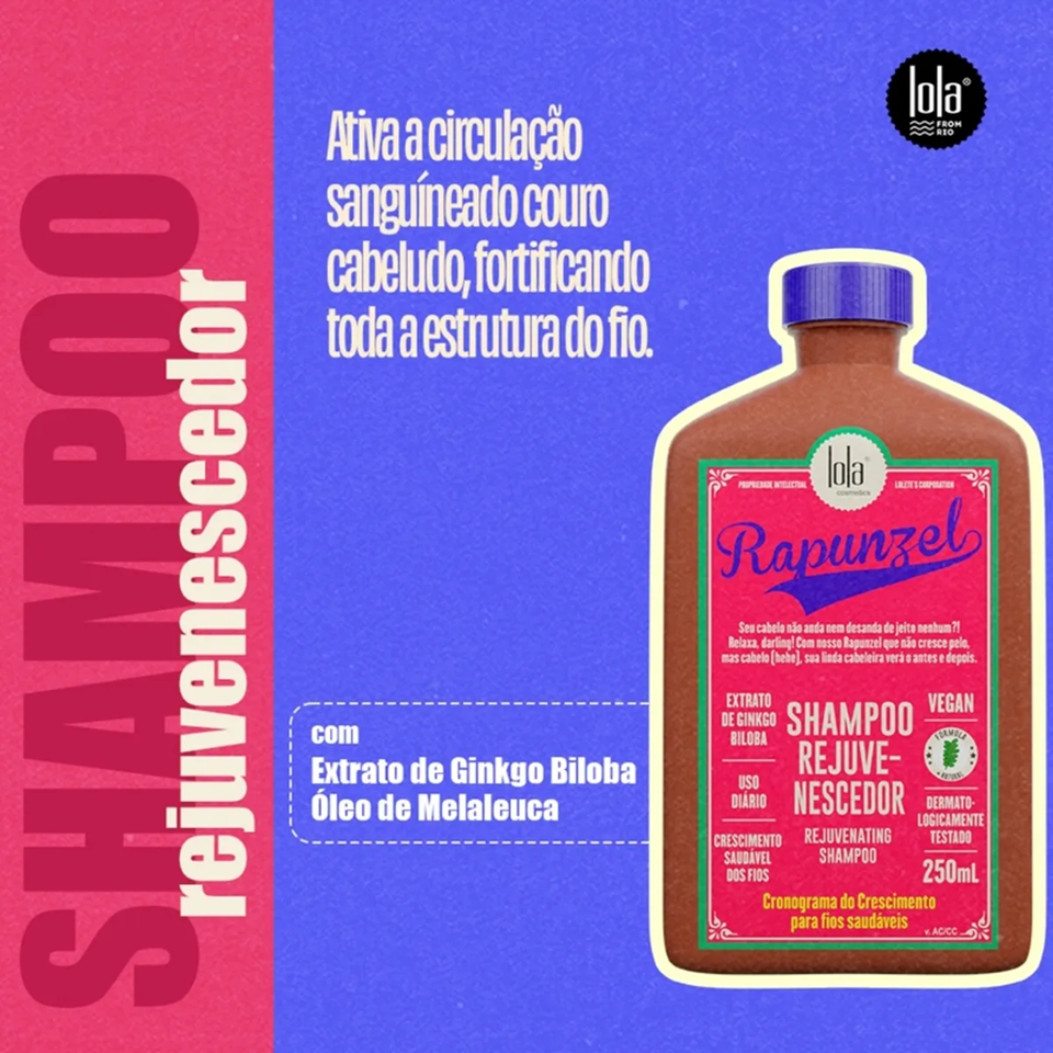 LOLA COSMETICS RAPUNZEL SHAMPOO 250ML