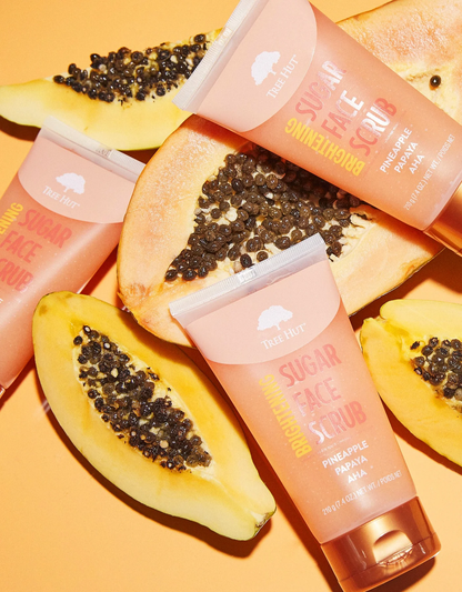 TREE HUT FACE SCRUB PINEAPPLE PAPAYA