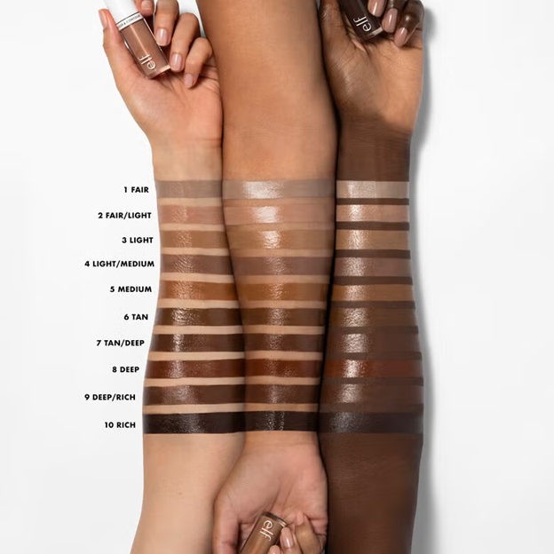 ELF CAMO LIQUID BRONZER &amp; CONTOUR - 4 LIGHT/MEDIUM