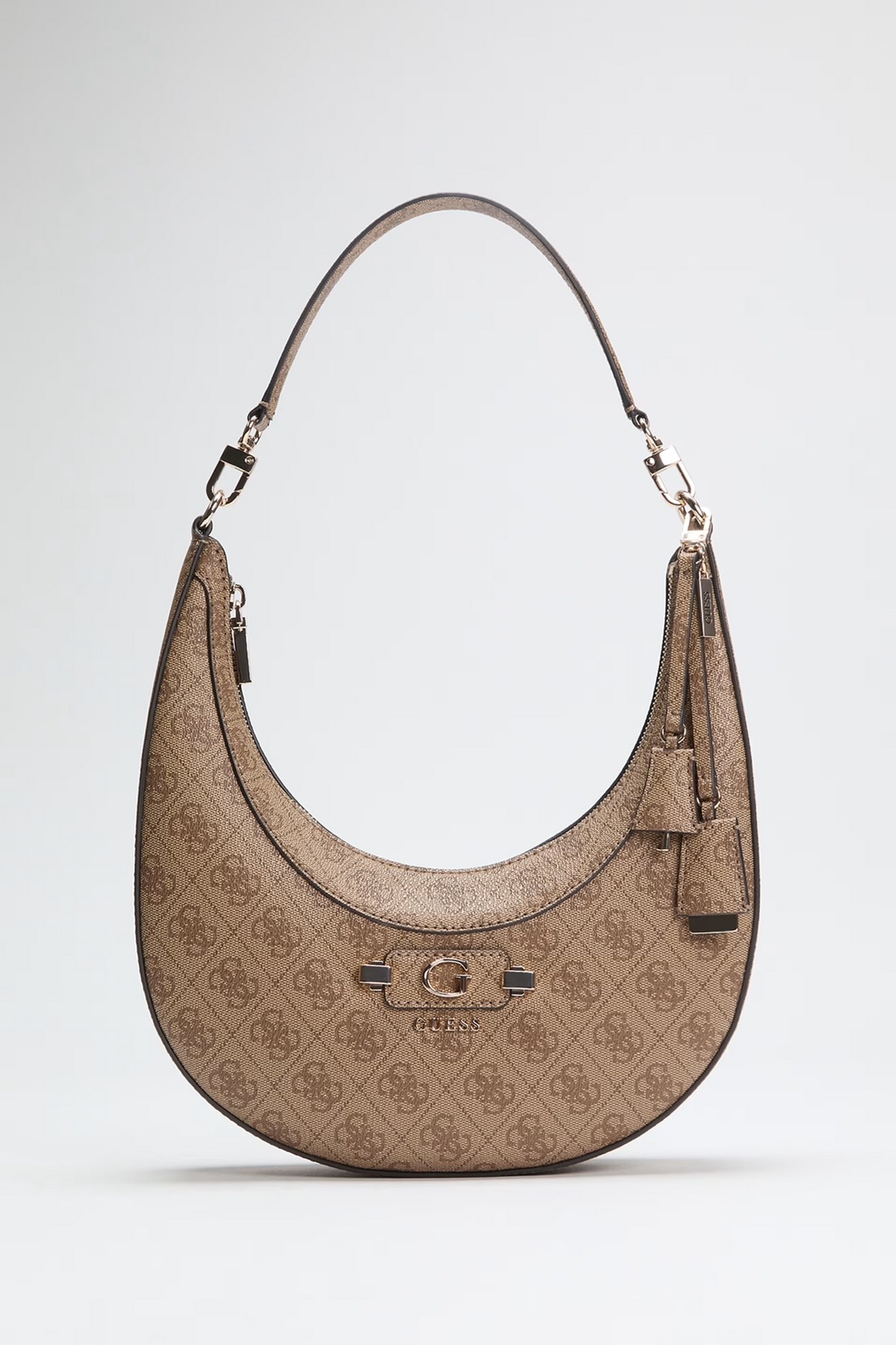 GUESS CARTERA SHOULDER BAG LINDSAY  LATTE LOGO