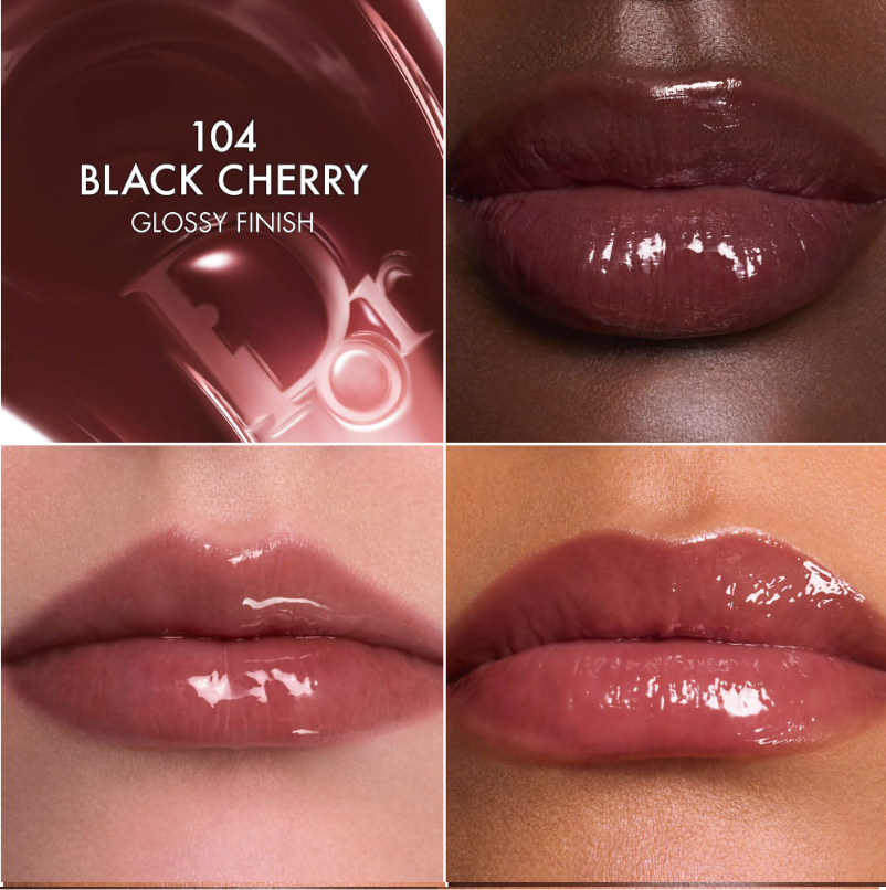 DIOR ADDICT LIP GLOW BUTTER - 104 BLACK CHERRY