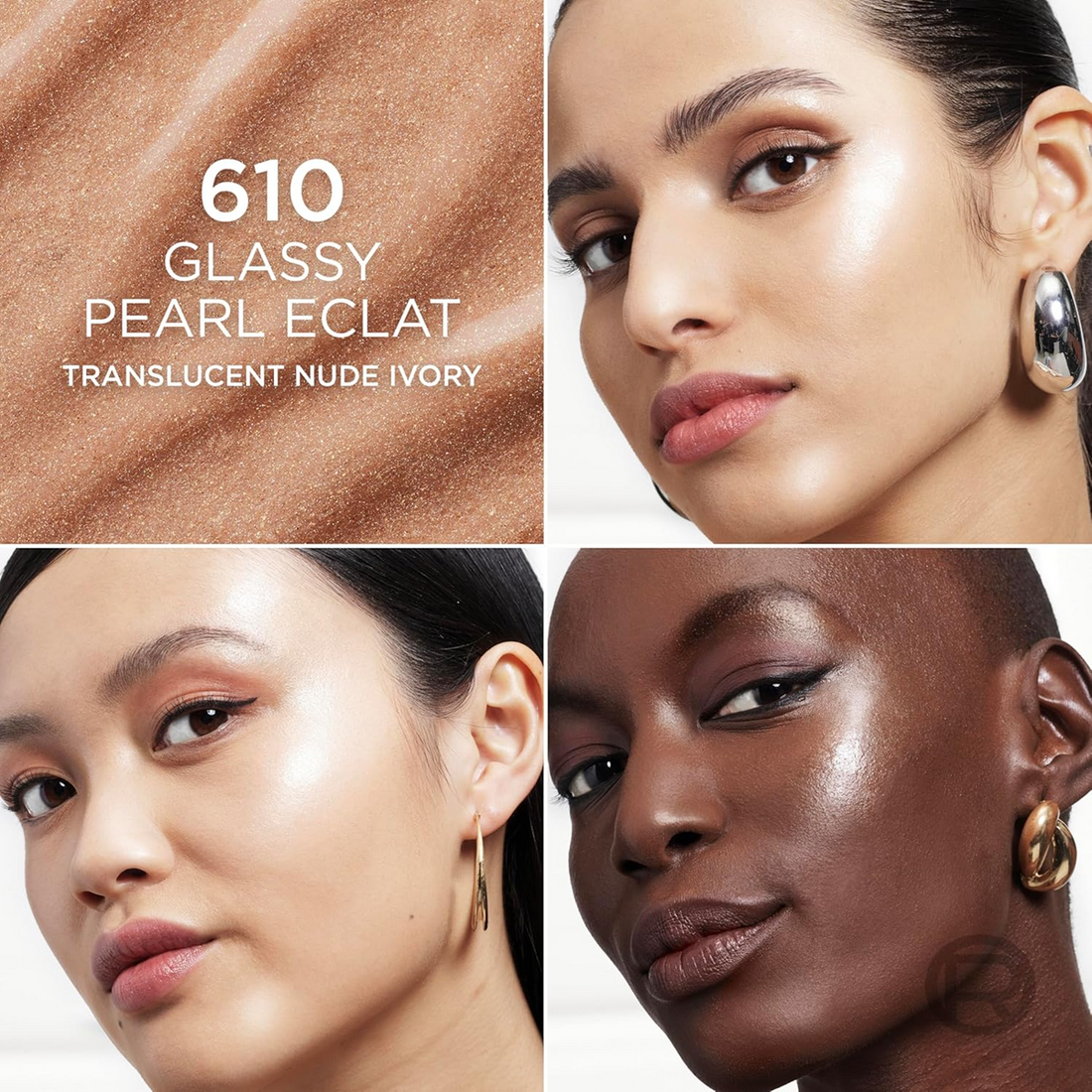 LOREAL LUMI LE GLASS HIGHLIGHTER STICK - 610 GLASSY PEARL