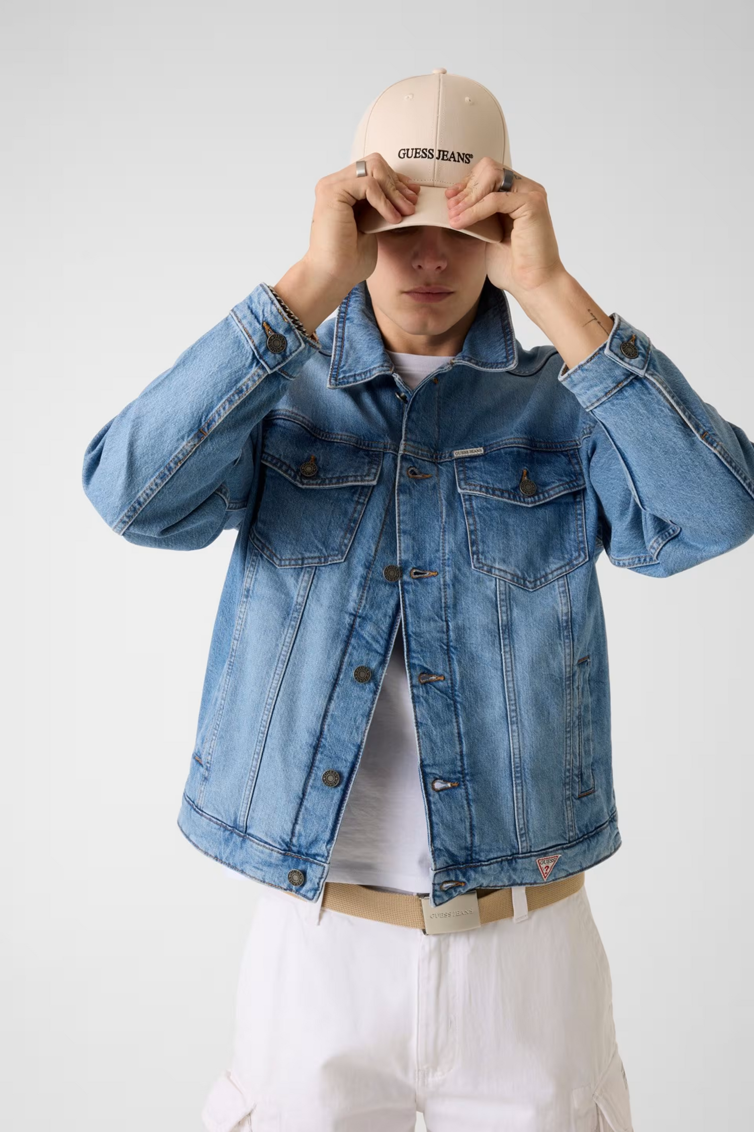 GUESS KEPI ECO JEANS LOGO