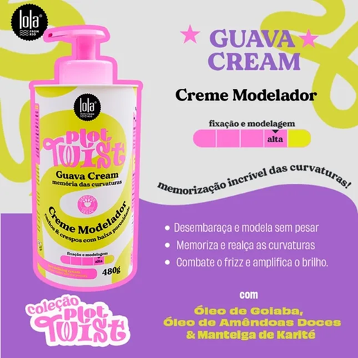 LOLA COSMETICS PLOT TWIST GUAVA CREAM 480G