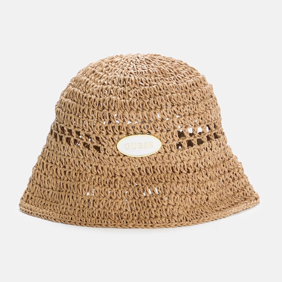 GUESS SOMBRERO WOVEN RAFFIA - NATURAL