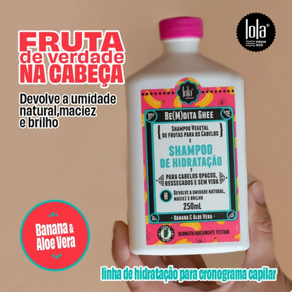 LOLA COSMETICS BEMDITA GHEE SHAMPOO BANANA 250ML