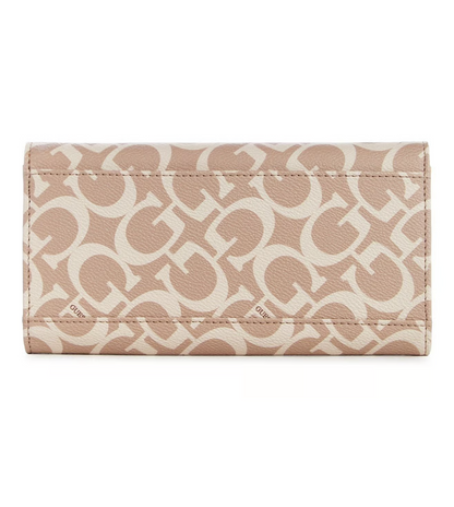 GUESS BILLETERA ABREE SLG CARAMEL