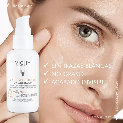 VICHY CAPITAL SOLEIL UV-AGE DAILY TINTED SPF50 40ML
