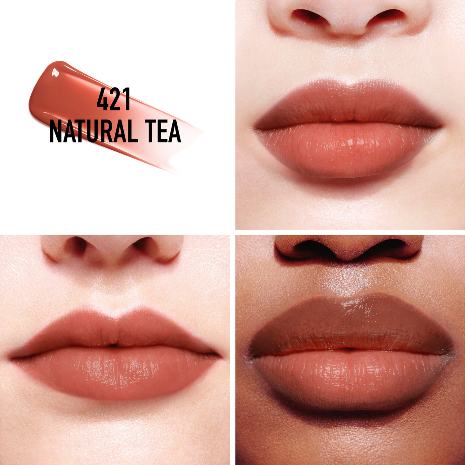 DIOR ADDICT LIP TINT - 421 NATURAL TEA