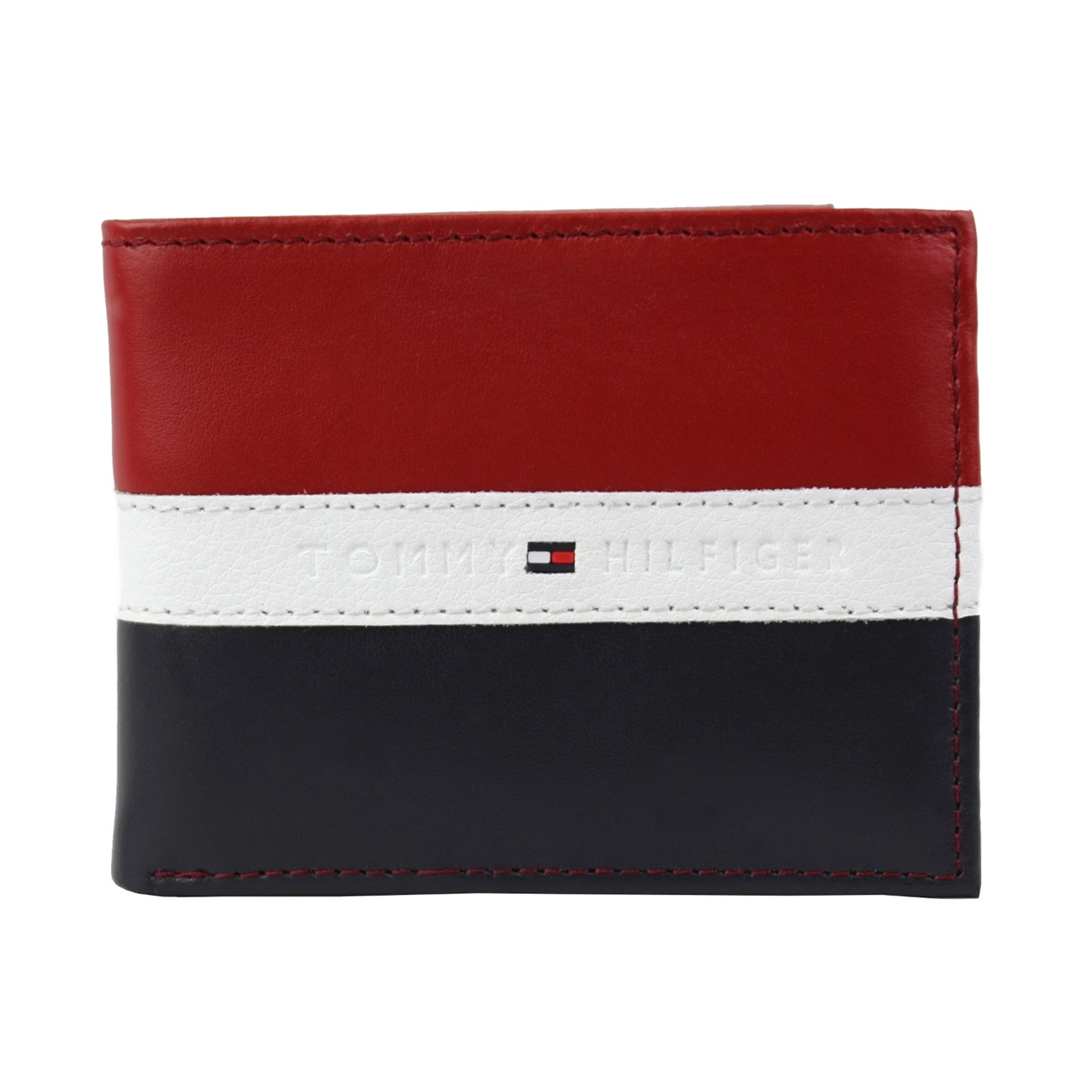 TOMMY HILFIGER BILLETERA MASCULINA RED/NAVY 31TL220053