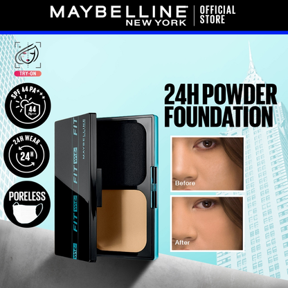 MAYBELLINE FIT ME POLVO MATTE + PORELESS SPF44