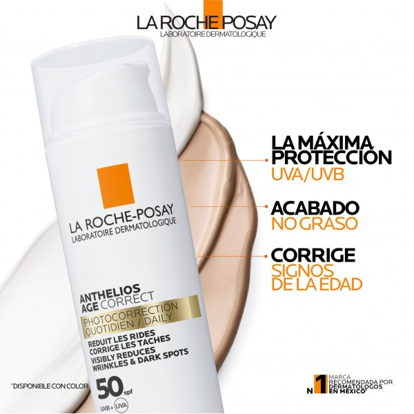 LA ROCHE POSAY ANTHELIOS AGE CORRECT GEL CREMA FACIAL DIARIO 50SPF 50ML