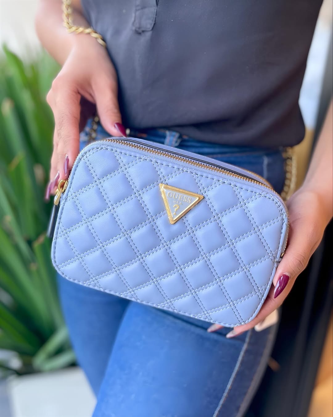 GUESS CARTERA GIULLY WISTERIA CROSSBODY
