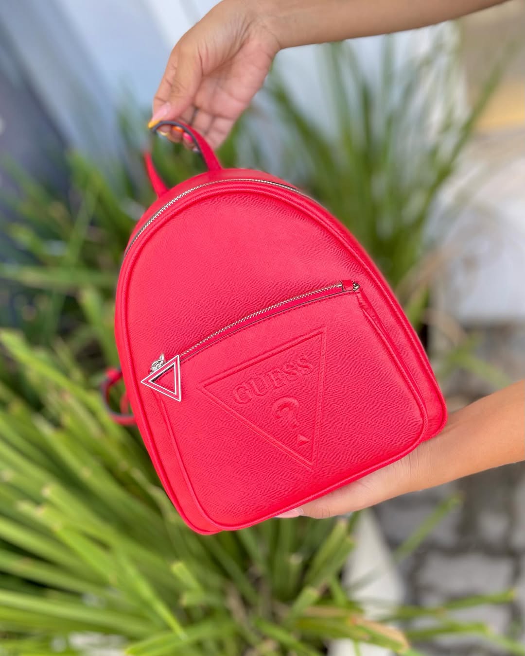 GUESS MOCHILA LOGO RED