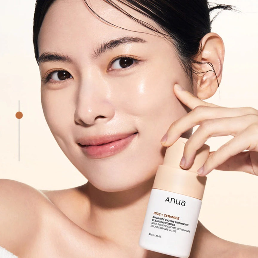 ANUA RICE + CERAMIDE ENZYME BRIGHTENING CLEANSING POWDER 40G