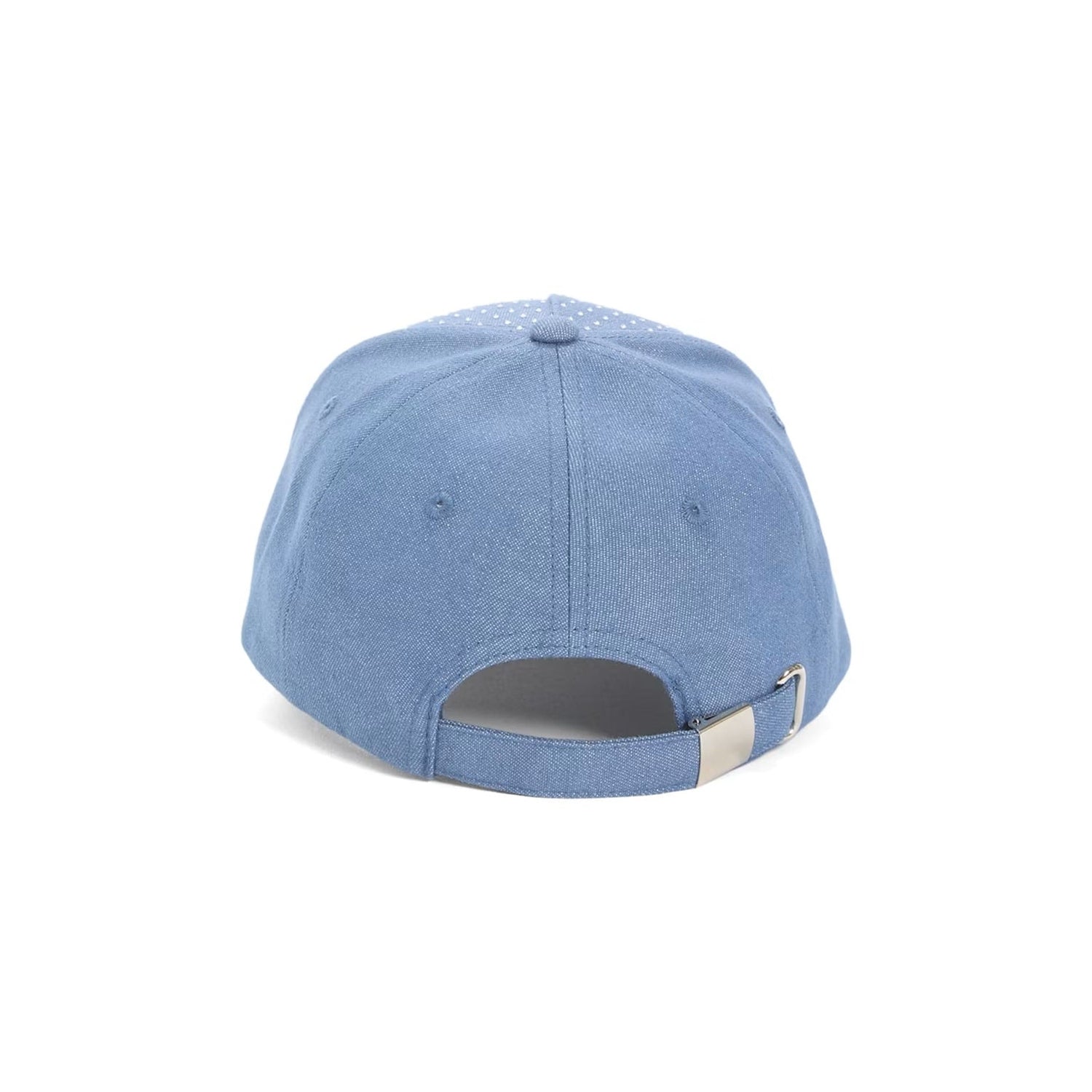 GUESS RHINESTONE LOGO DENIM HAT