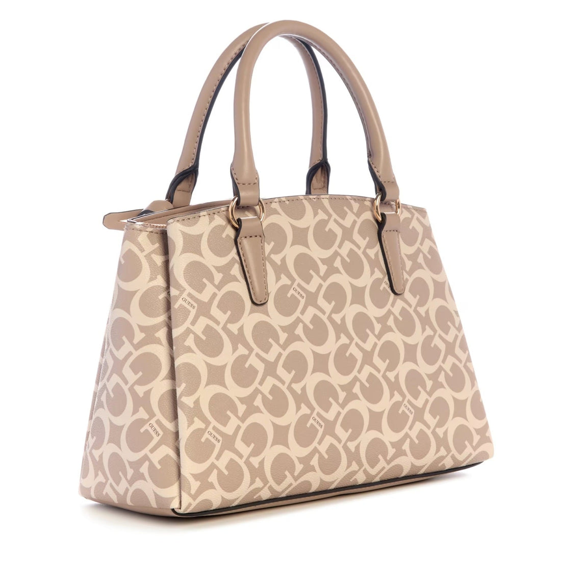 GUESS CARTERA KYRIE SATCHEL TAUPE