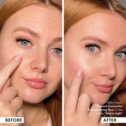 ICONIC LONDON RADIANT CONCEALER &amp; BRIGHTENING DUO - WARM LIGHT