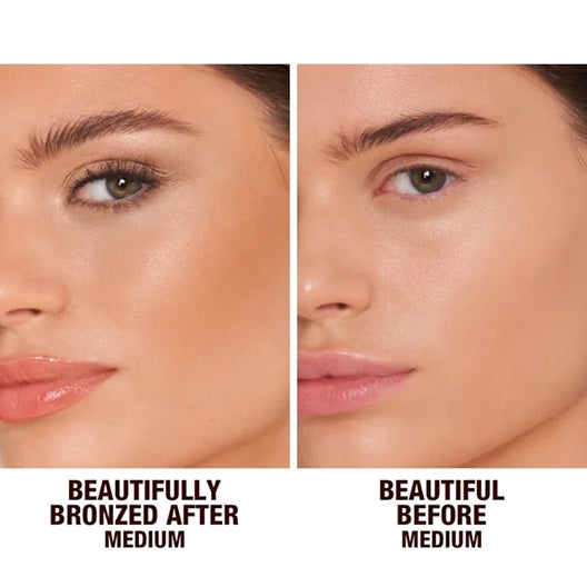 CHARLOTTE TILBURY BEAUTIFUL SKIN SUN-KISSED GLOW BRONZER - 2 MEDIUM