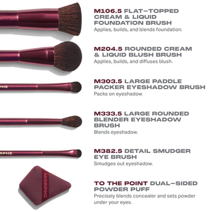 MORPHE SET DE BROCHAS REBELLIOUS