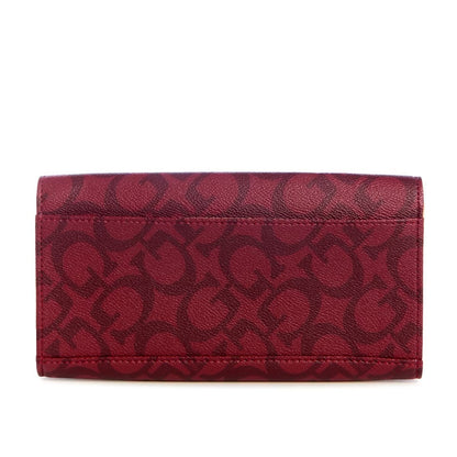 GUESS BILLETERA ABREE CLIP SLG BLACK CHERRY