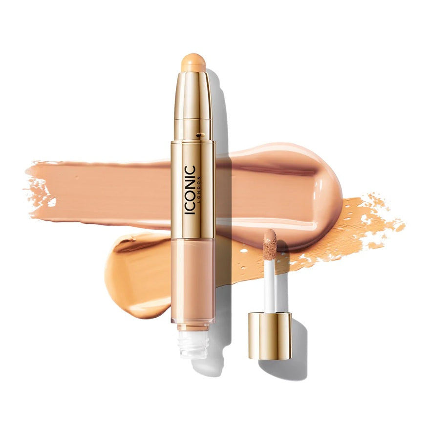 ICONIC LONDON RADIANT CONCEALER &amp; BRIGHTENING DUO - WARM LIGHT