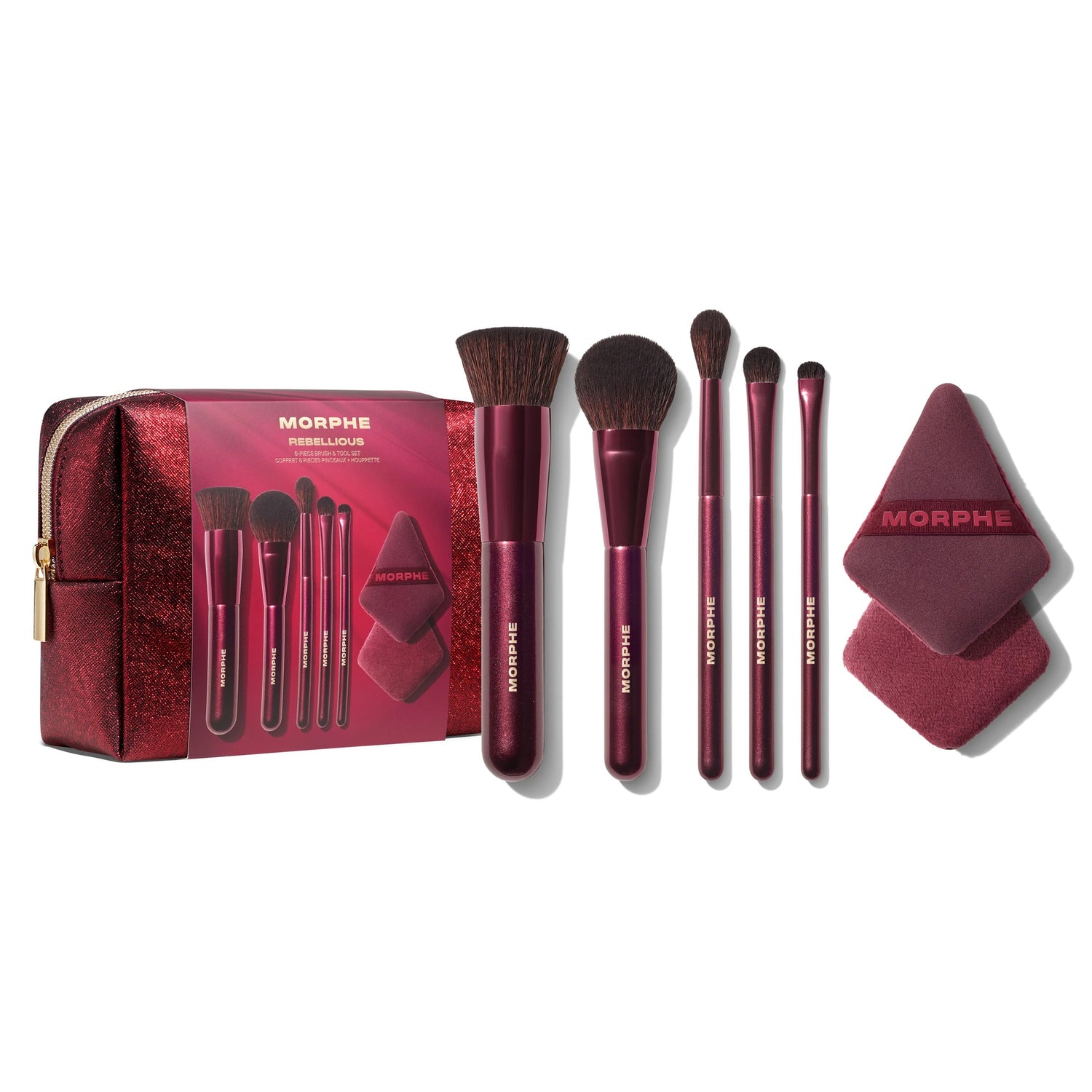 MORPHE SET DE BROCHAS REBELLIOUS