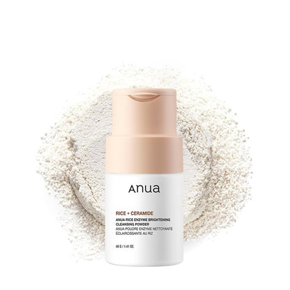 ANUA RICE + CERAMIDE ENZYME BRIGHTENING CLEANSING POWDER 40G