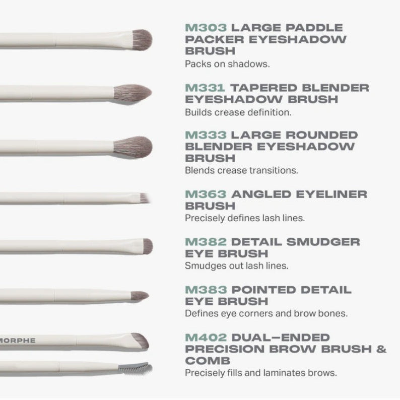 MORPHE SET DE BROCHAS EYE WANT IT ALL