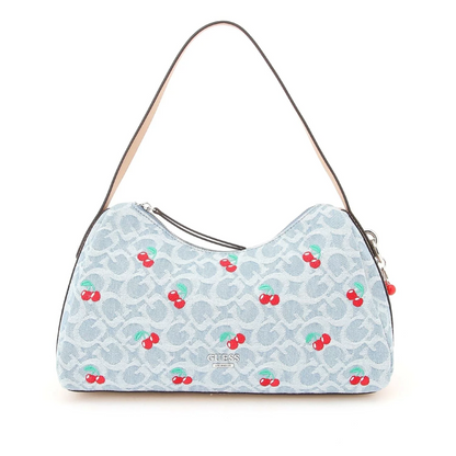 GUESS CARTERA JASMIN DENIM CHERRY