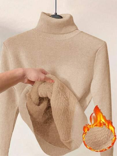 SWEATER CUELLO ALTO TÉRMICO