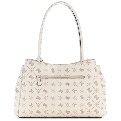 GUESS CARTERA CARRIE LOGO VANILLA