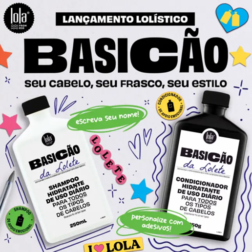 LOLA COSMETICS KIT BASICAO SHAMPOO + ACONDICIONADOR