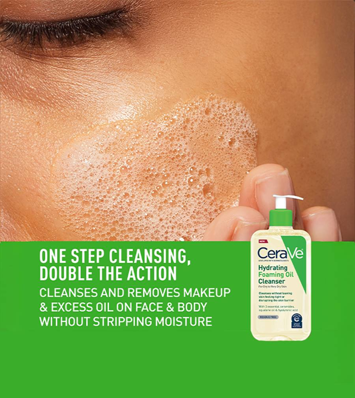 CERAVE HYDRATING FOAMING OIL CLEANSER 237ML
