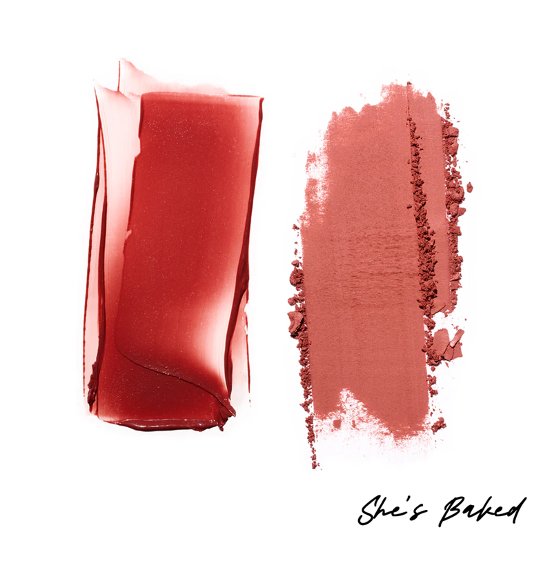 PATRICK TA CREME &amp; POWDER BLUSH DUO - SHE&amp;S BAKED