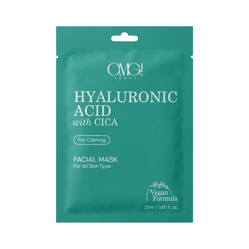 OMG FACIAL MASK - HYALURONIC ACID + CICA