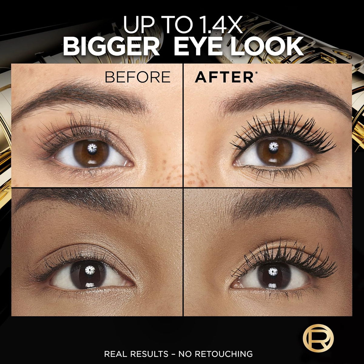LOREAL PANORAMA MASCARA 703 BLACK NOIR WATERPROOF