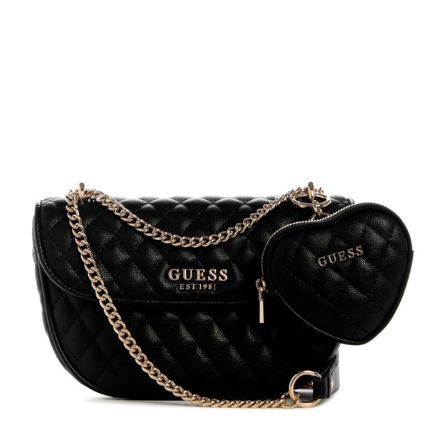 GUESS CROSSBODY ATABEY BLACK