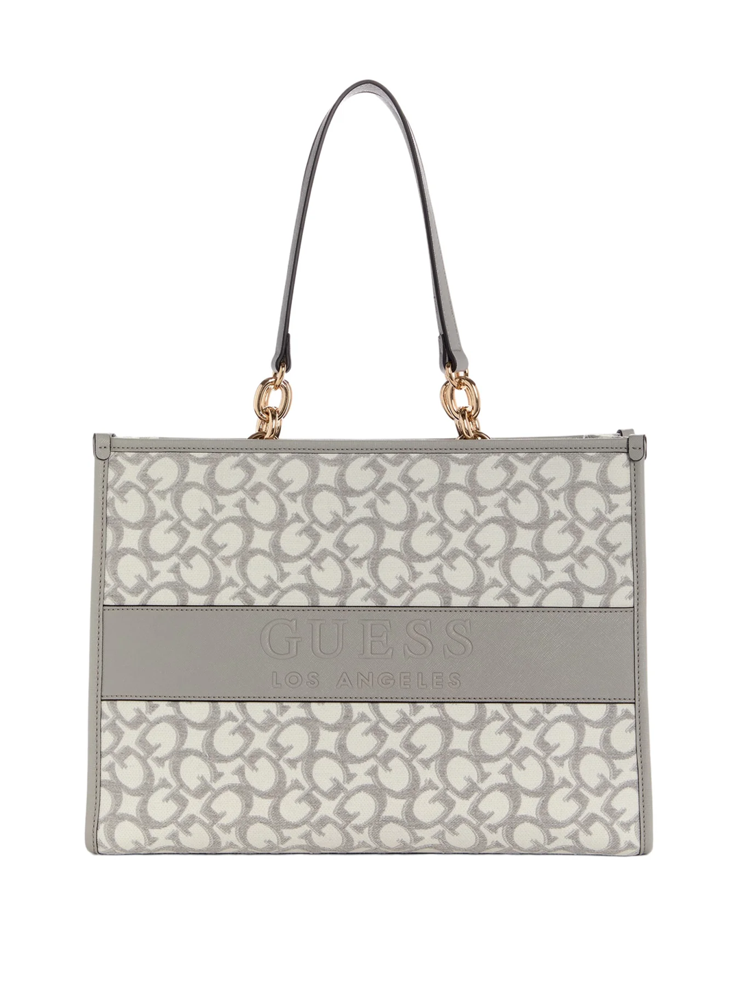 GUESS CARTERA MYRTILLE TOTE CEMENT