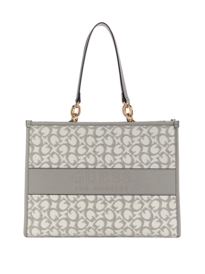GUESS CARTERA MYRTILLE TOTE CEMENT