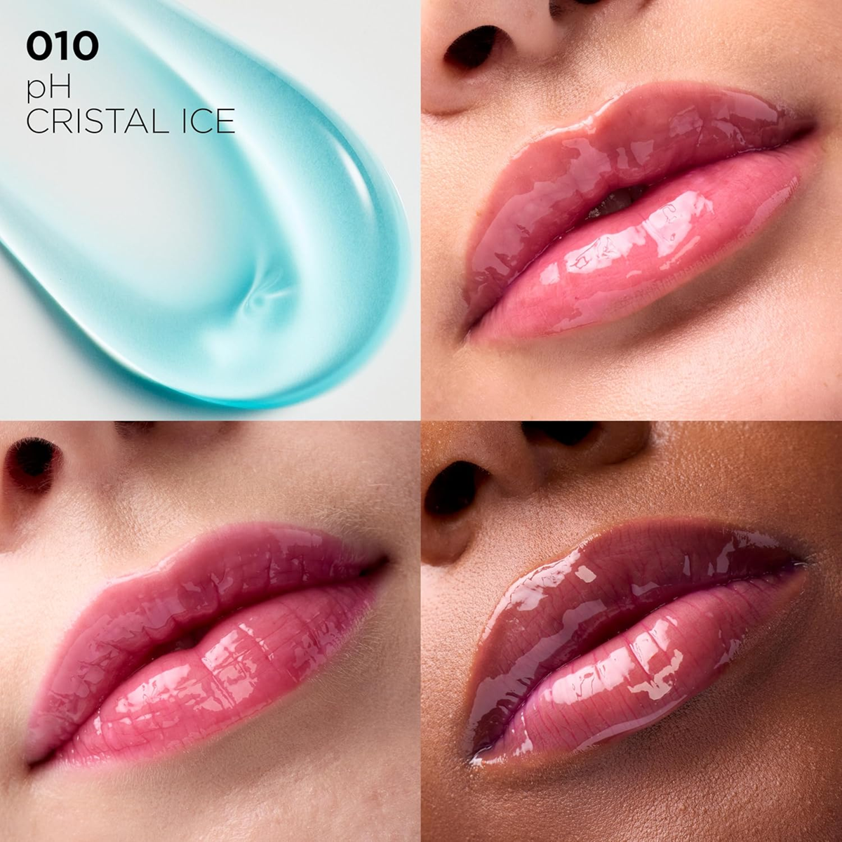 LOREAL GLOSS PLUMP AMBITION PH - 010 CRISTAL ICE