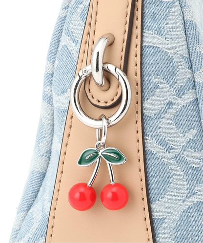 GUESS CARTERA JASMIN DENIM CHERRY