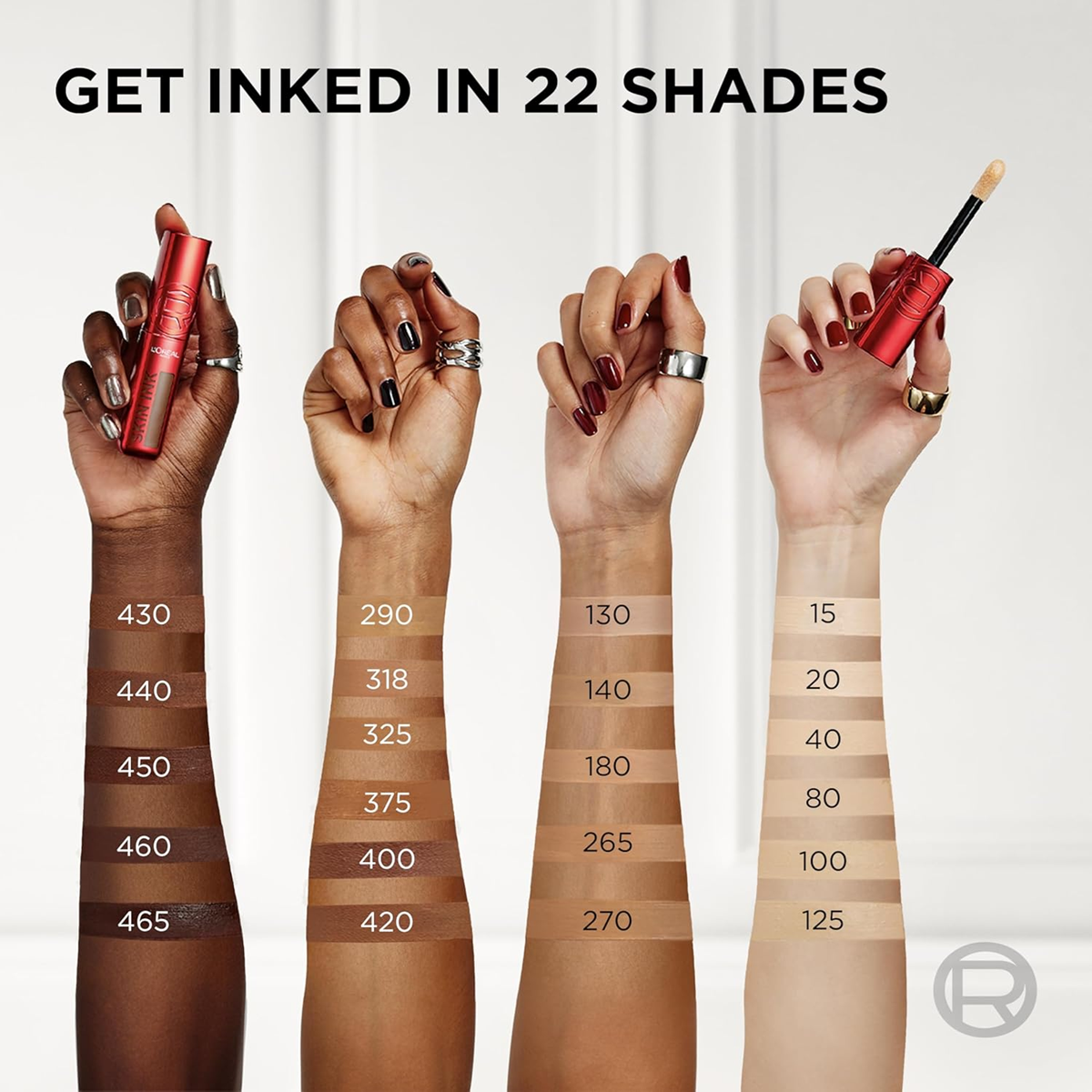 LOREAL SKIN INK FOUNDATION - 80 WARM