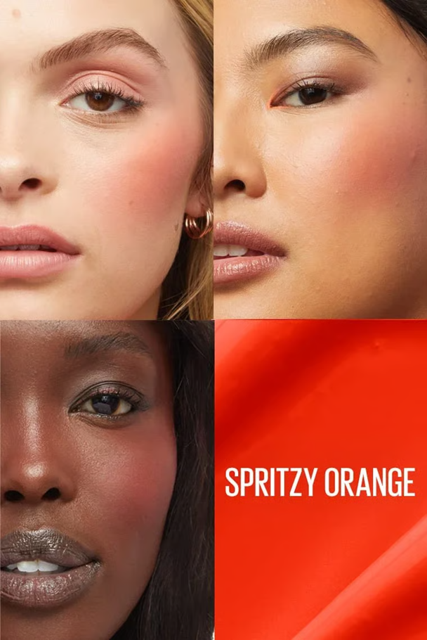 MAYBELLINE SUNKISSER MATTE BLUSH - 35 SPRITZY ORANGE