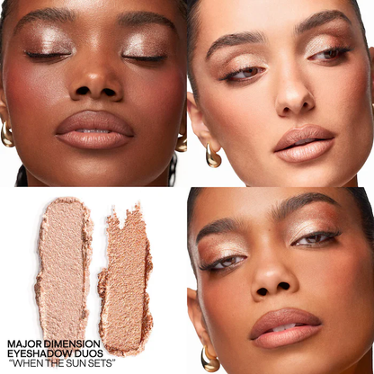 PATRICK TA MAJOR DIMENSION EYE ILLUSION EYE SHADOW DUO - WHEN THE SUN SETS