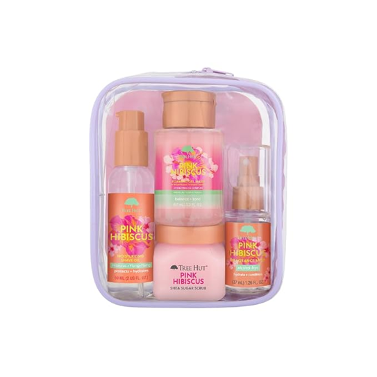 TREE HUT TRAVEL KIT PINK HIBISCUS