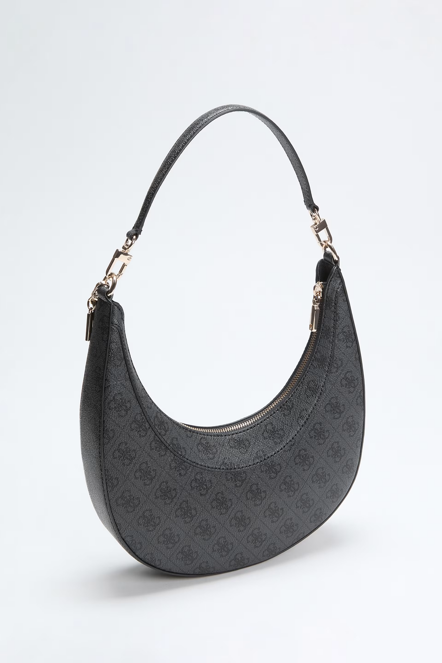 GUESS CARTERA SHOULDER BAG LINDSAY COAL LOGO