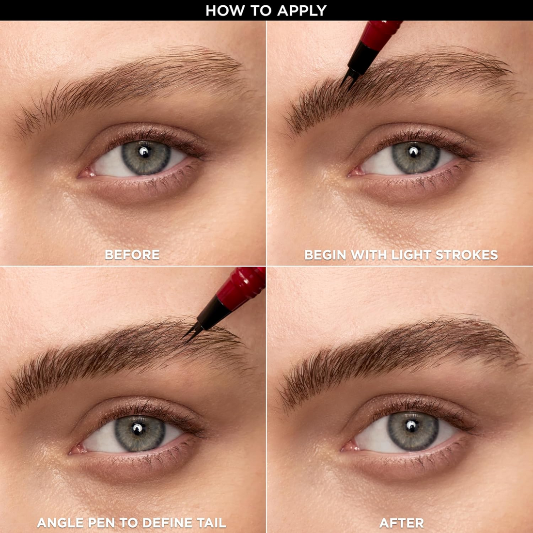 LOREAL FAUX BROW PEN - 393 SOFT BLACK