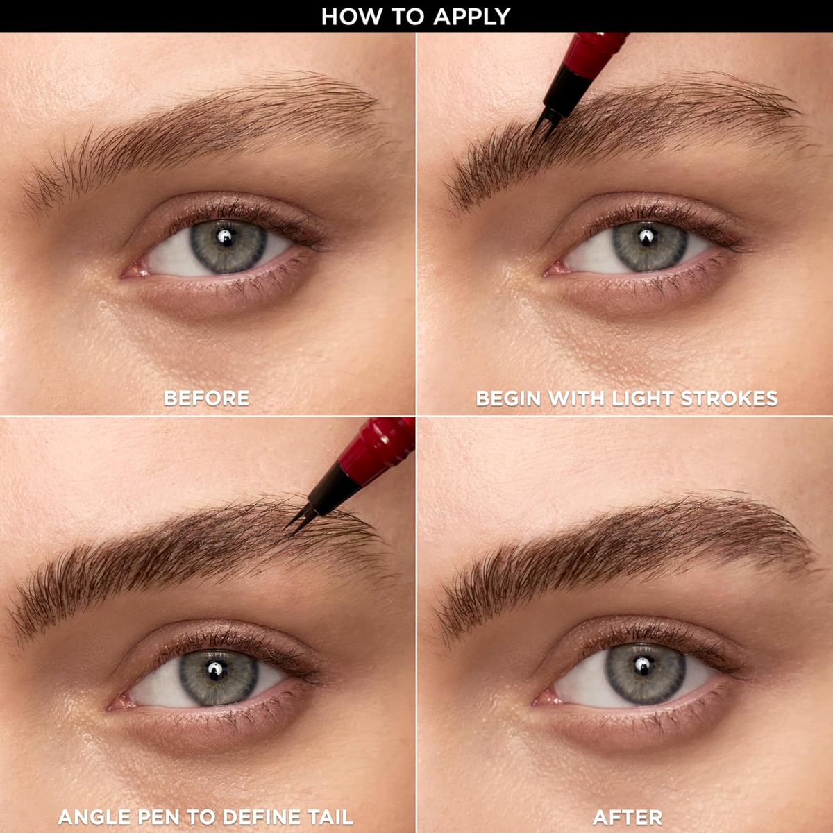 LOREAL FAUX BROW PEN - 393 SOFT BLACK