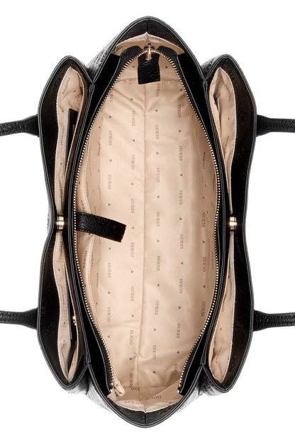 GUESS CARTERA ANISE BLACK LOGO